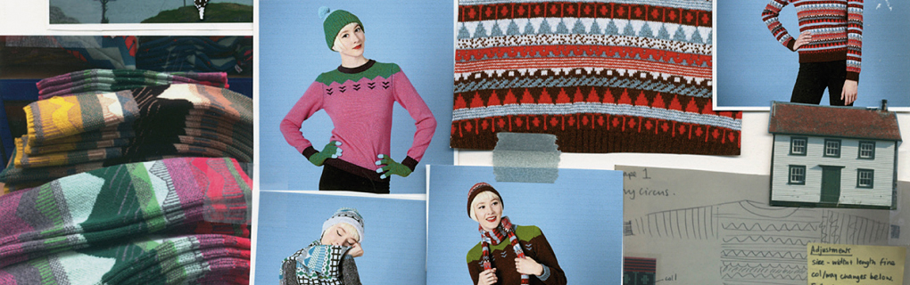 Clothing and cushions catalogue